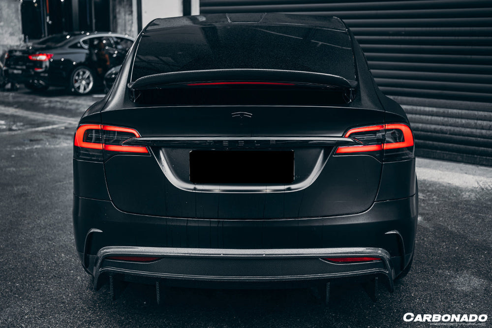 2016-2018 Tesla X SUV RZS Style Carbon Fiber Full Kit - Carbonado