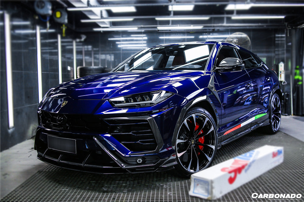 2018-2022 Lamborghini URUS TC Style Dry Carbon Fiber Front Lip Both UP and Down - Carbonado