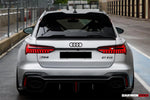  DarwinPRO 2019-2023 Audi RS6 Avant C8 IMP Performance Carbon Fiber Middle Spoiler 