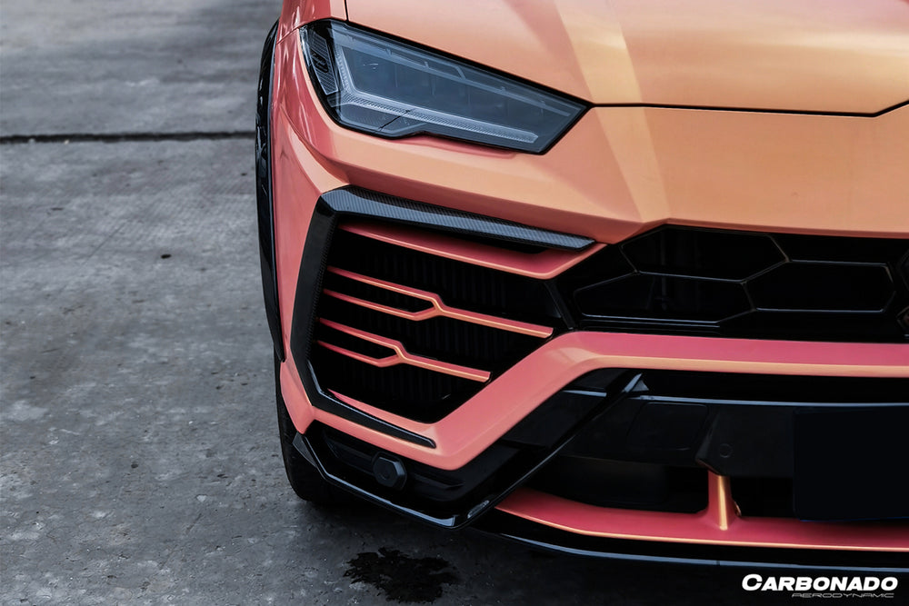 2018-2022 Lamborghini URUS TC Style Dry Carbon Fiber UP-Front Lip - Carbonado