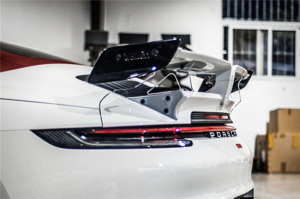 Alerón de maletero estilo TA para Porsche 911 992 Targa y Cabriolet 2019-2023