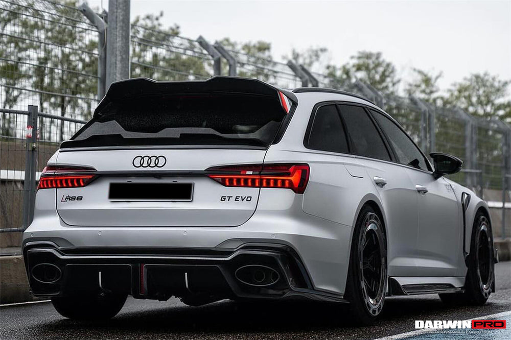 DarwinPRO 2019-2023 Audi RS6 Avant C8 IMP Performance Carbon Fiber Middle Spoiler