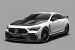 2019-2024 Mercedes Benz AMG GT50 GT53 GT43 GT63 GT63S 4Door Coupe X290 IMP Performance Ver.2 Part Carbon Fiber Front Bumper 