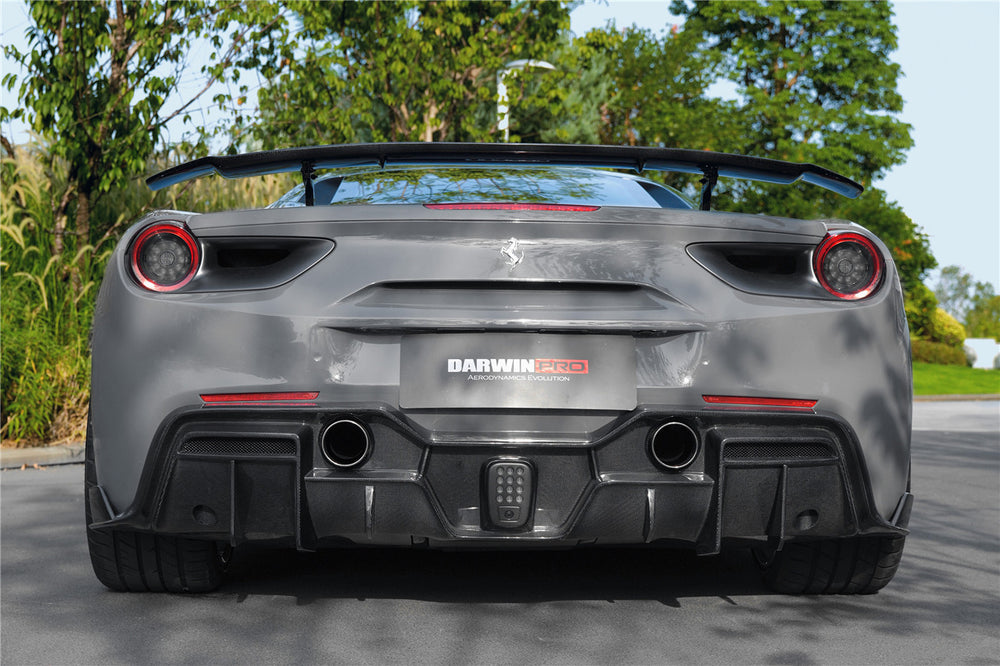 2015-2020 Ferrari 488 GTB/Spyder iMP-Performance Carbon Fiber Rear Diffuser