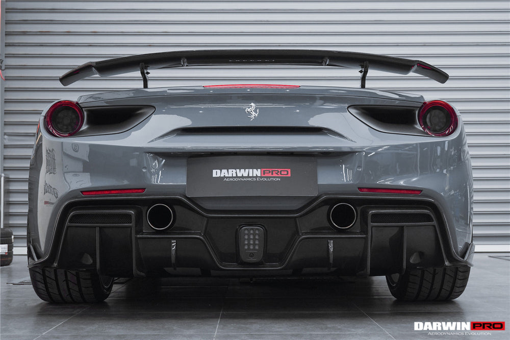 DarwinPRO 2015-2020 Ferrari 488 GTB & Spider iMP-Performance Carbon Fiber Rear Diffuser