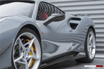  2015-2020 Ferrari 488 GTB/Spyder iMP-Performance Carbon Fiber Side Skirts Under Board - DarwinPRO Aerodynamics 