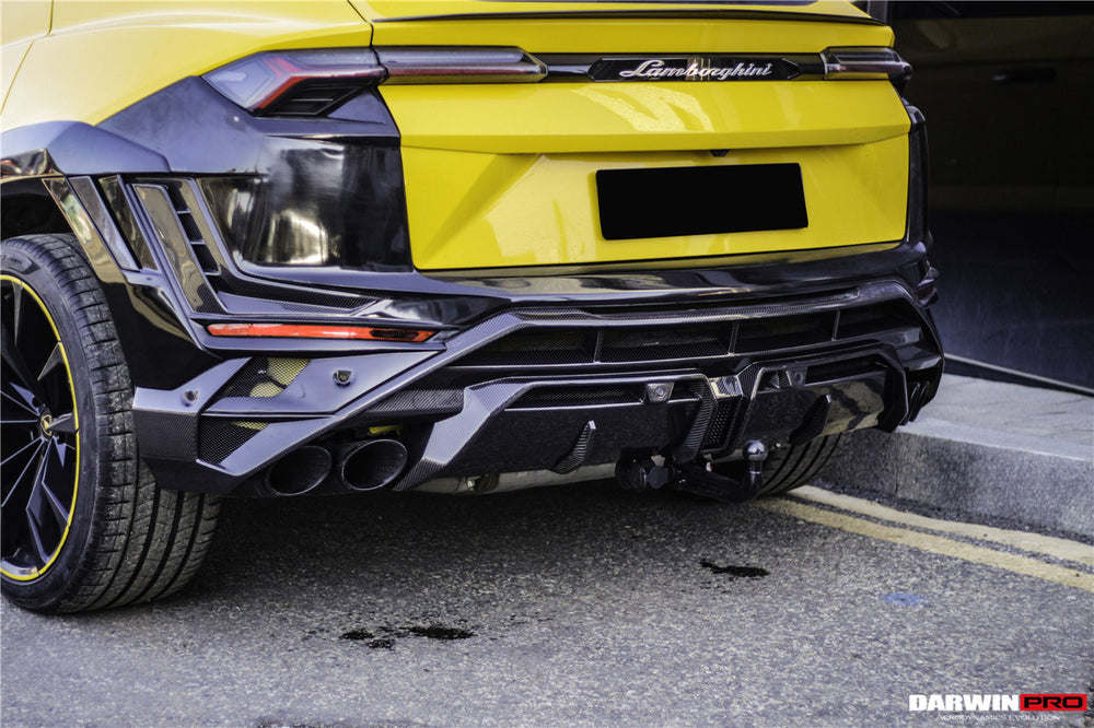 DarwinPRO 2018-2025 Lamborghini URUS BKSS Part Carbon Fiber Rear Bumper