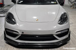 2017-2023 Porsche Panamera 971 4/4S/GTS/Turbo S OD Style Front Lip - Carbonado 