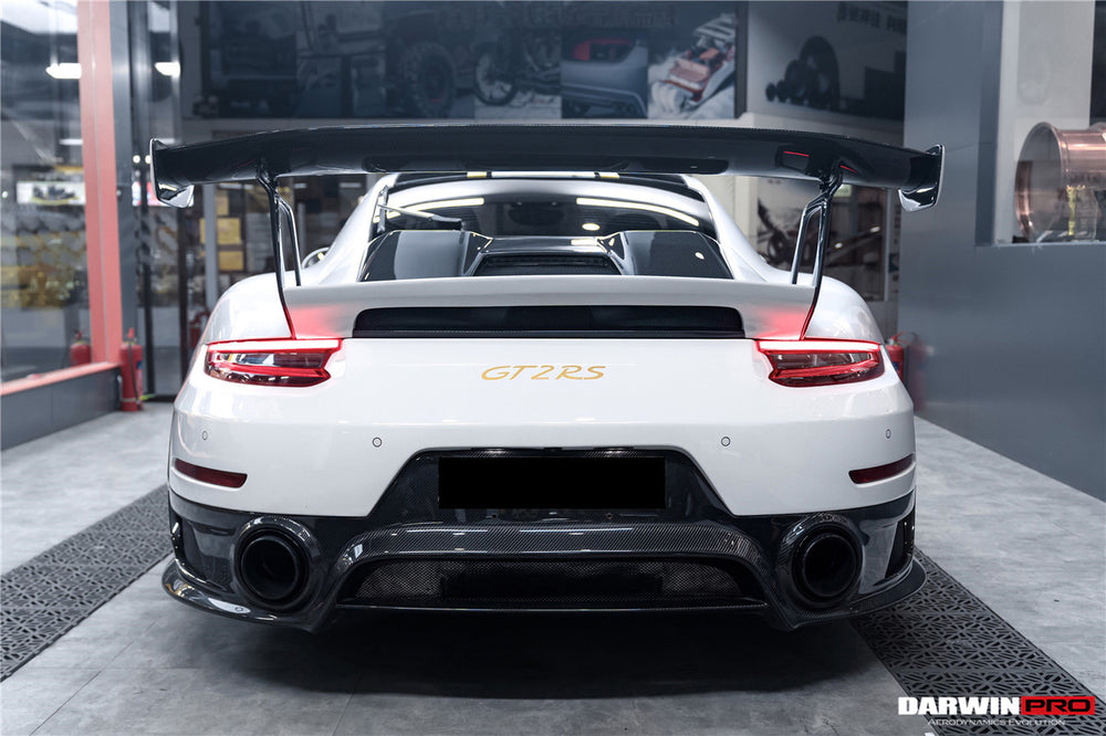 2013-2019 Porsche 911 991 Turbo/S GT2RS Style Carbon Fiber Trunk Spoiler - DarwinPRO Aerodynamics