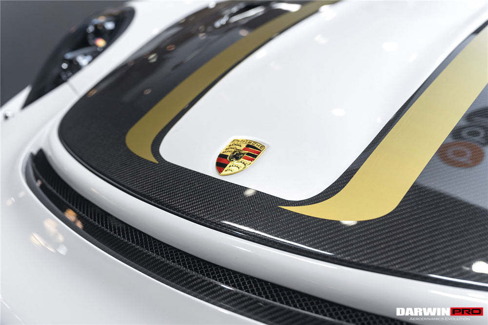 2013-2019 Porsche  991 991.1 & 991.2 Carrera, Turbo, C2, C2S, C4, C4S, Targa, GT3 GT2RS-Style Carbon Fiber Hood - DarwinPRO Aerodynamics