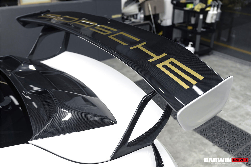 2013-2019 Porsche 911 991 Turbo/S GT2RS Style Carbon Fiber Trunk Spoiler - DarwinPRO Aerodynamics