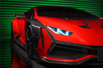  2015-2022 Lamborghini Huracan LP610/LP580/EVO BKSSII Style Front Wide Fender - DarwinPRO Aerodynamics 