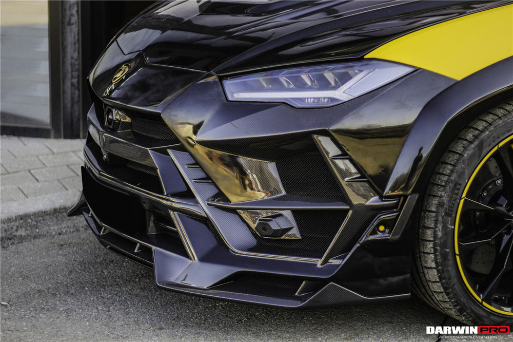 DarwinPRO 2018-2025 Lamborghini URUS BKSS Part Carbon Fiber Front Bumper