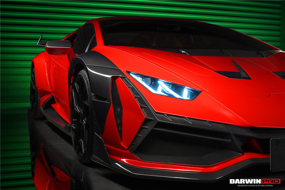 2015-2022 Lamborghini Huracan EVO Coupe Only BKSSII Style Full Wide Body Kit - DarwinPRO Aerodynamics
