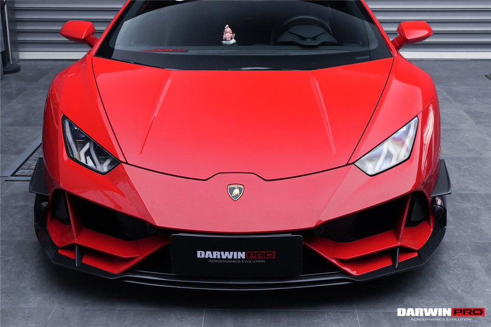 2015-2022 Lamborghini Huracan EVO 4WD ONLY BKSS Style Carbon Front Lip - DarwinPRO Aerodynamics