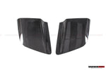  2016-2024 Audi R8 Coupe&Spyder GT4 Style Dry Carbon Fiber Side Door Panel Blades 