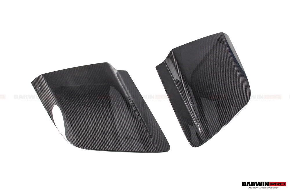 Láminas de fibra de carbono secas para paneles laterales de puertas Audi R8 Coupe y Spyder GT4 2016-2024