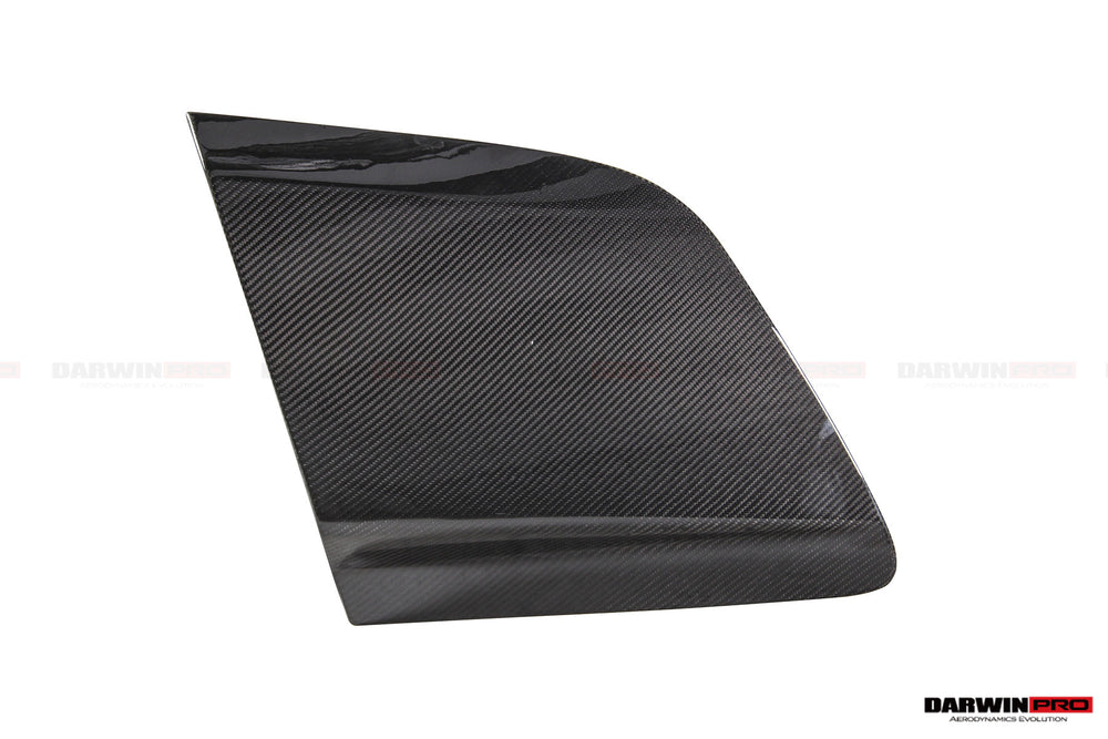 Láminas de fibra de carbono secas para paneles laterales de puertas Audi R8 Coupe y Spyder GT4 2016-2024