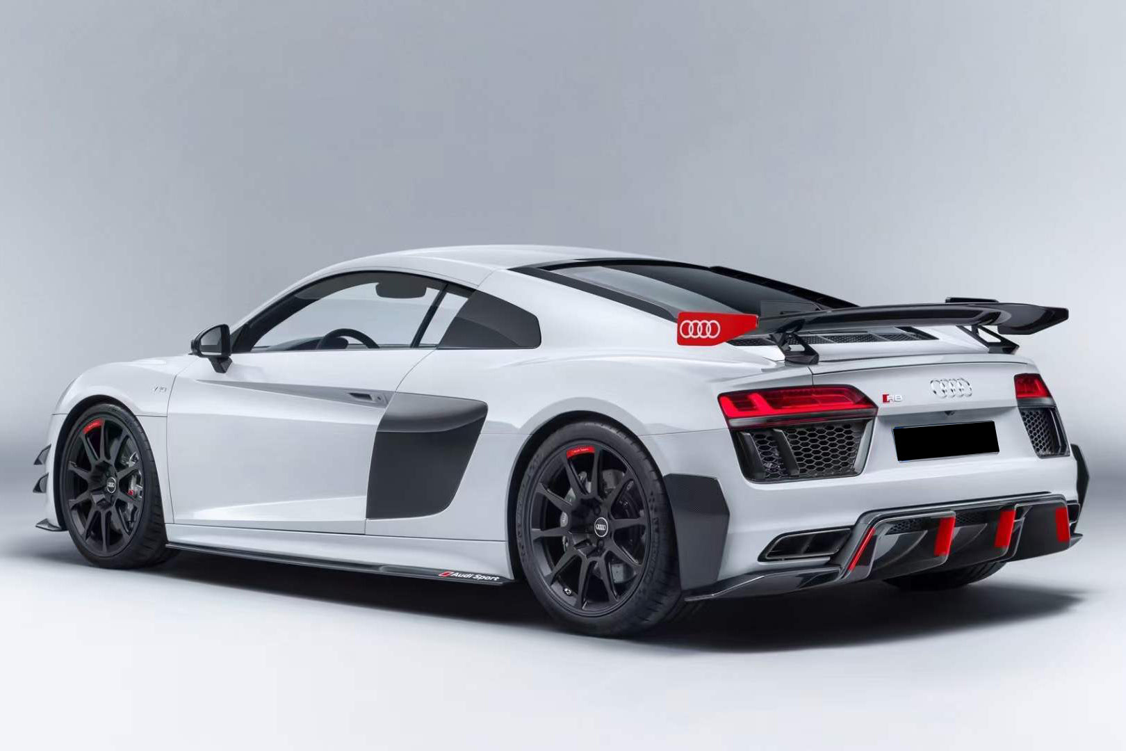 Audi R8 Straight Side 2016-2018 Audi R8 GEN2 Coupe&Spyder Performance Parts Style Dry Carbon ...