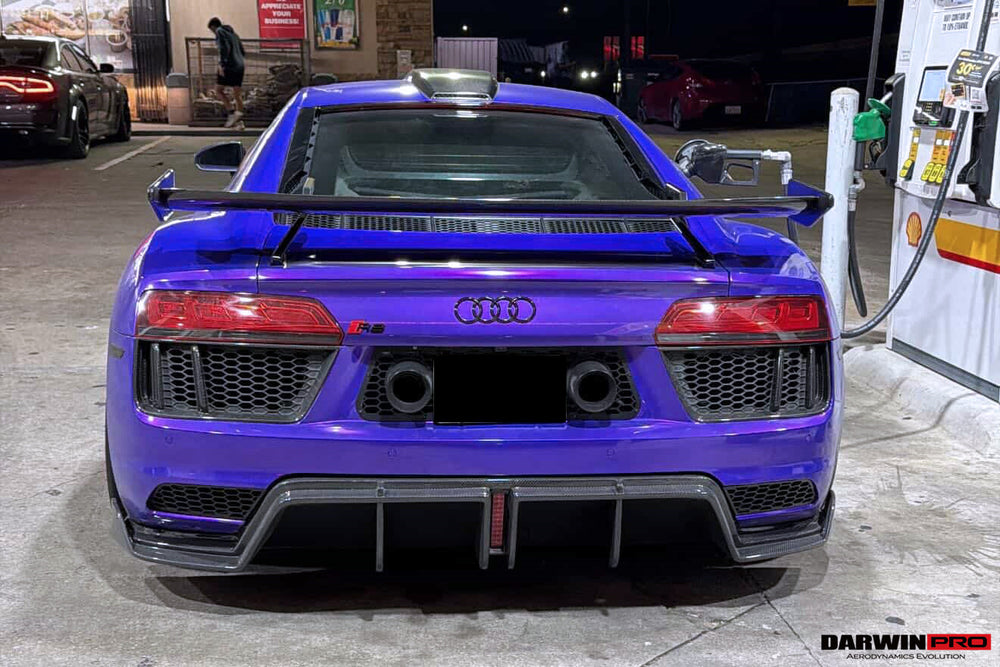 2016-2018 Audi R8 GEN2 Coupe & Spyder Carbon Fiber Rear Diffuser ...