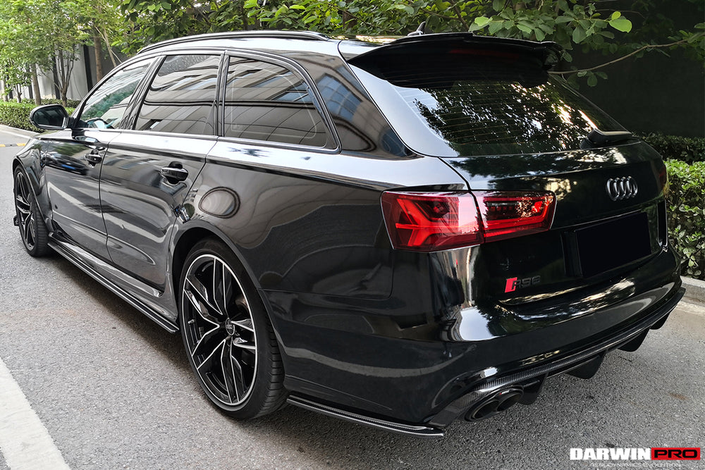 2013-2018 Audi RS6 Avant Carbon Fiber Rear Lip