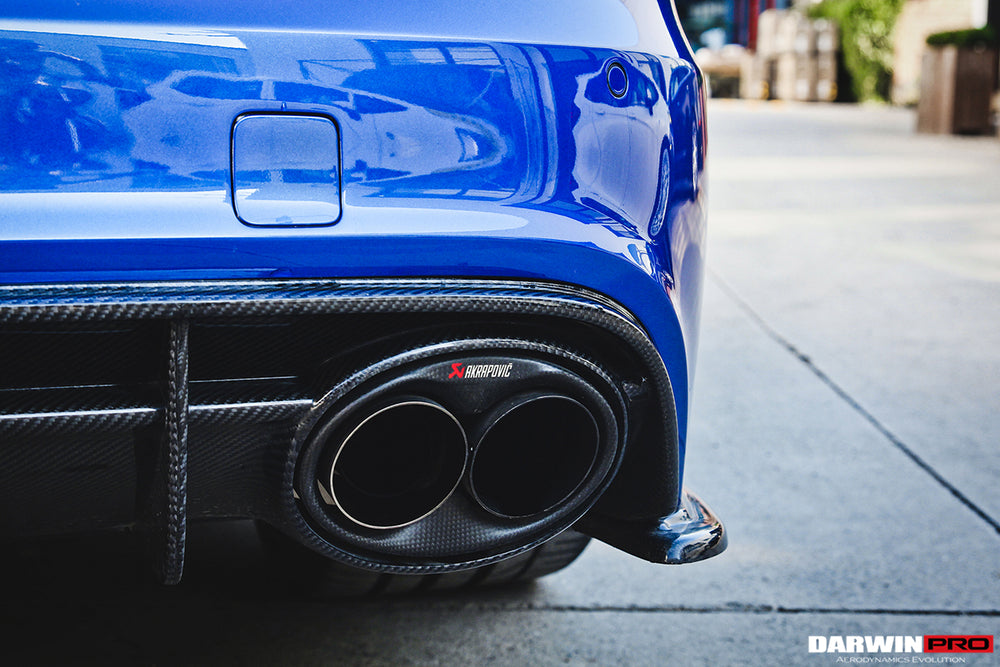 2013-2018 Audi RS6 Avant Carbon Fiber Rear Lip