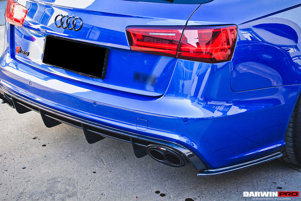 2013-2018 Audi RS6 Avant Carbon Fiber Rear Lip