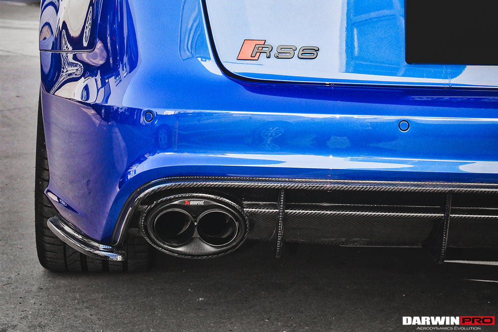 2013-2018 Audi RS6 Avant Carbon Fiber Rear Lip