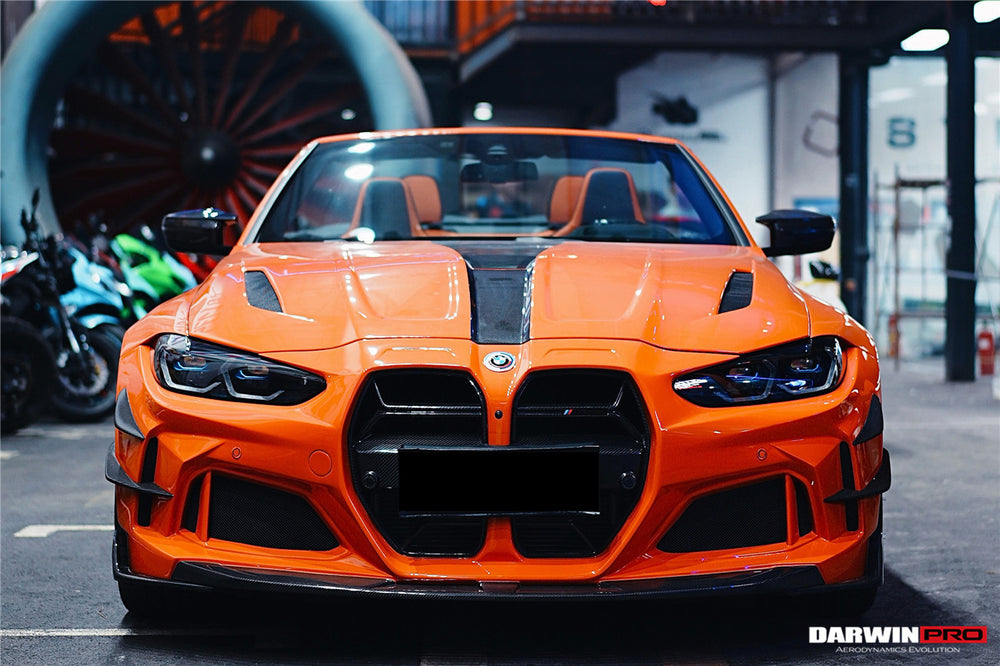 DarwinPRO 2021-UP BMW M4 G82 G83 BKSSII Style Front Bumper and Front Fender and Side Skirts