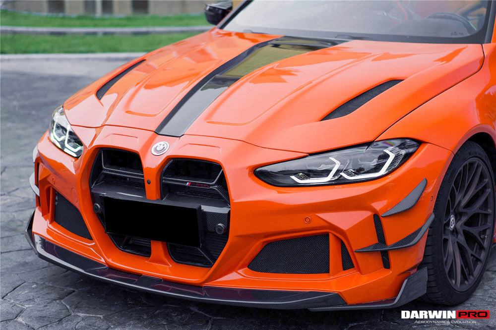 DarwinPRO 2021-UP BMW M4 G82 G83 BKSSII Style Front Bumper and Front Fender and Side Skirts
