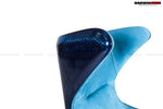  DARWINPRO CARBON FIBER LUNAR BLUE SUEDE LOUNGE CHAIR - DarwinPRO Aerodynamics 