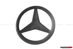  2015-2018 Mercedes Benz W205 C63/S AMG Coupe IMP Carbon Fiber Grill LOGO Cover - DarwinPRO Aerodynamics 