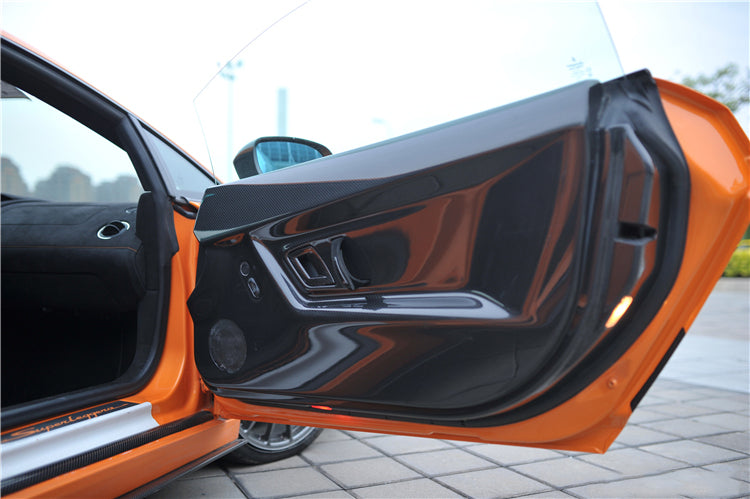 2004-2014 Lamborghini Gallardo Coupe Carbon Fiber Inner Door Panels - DarwinPRO Aerodynamics