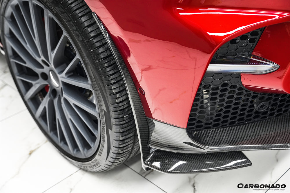 2021-2024 Aston Martin DBX Convert 707 Style Dry Carbon Fiber Front Bumper