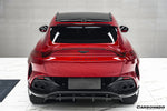  2021-2024 Aston Martin DBX 707 Style Dry Carbon Fiber Rear Bumper w & Exhaust tips - Carbonado 