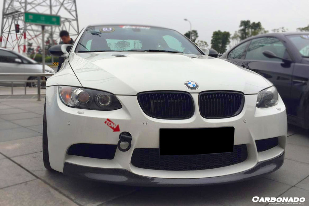 2008-2012 BMW M3 E90 & E92 & E93 L1 Style Carbon Fiber Front Lip