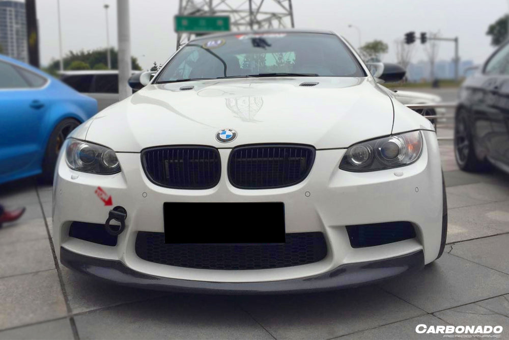 2008-2012 BMW M3 E90 & E92 & E93 L1 Style Carbon Fiber Front Lip