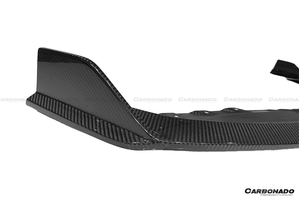 Labio delantero de fibra de carbono seco estilo OD BMW M2 G87 2021-2024