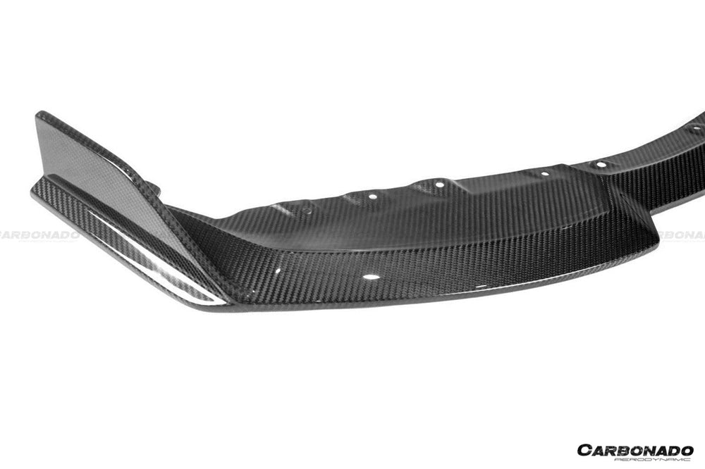 Labio delantero de fibra de carbono seco estilo OD BMW M2 G87 2021-2024