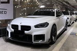 2021-2024 BMW M2 G87 OD Style Dry Carbon Fiber Front Lip - Carbonado 