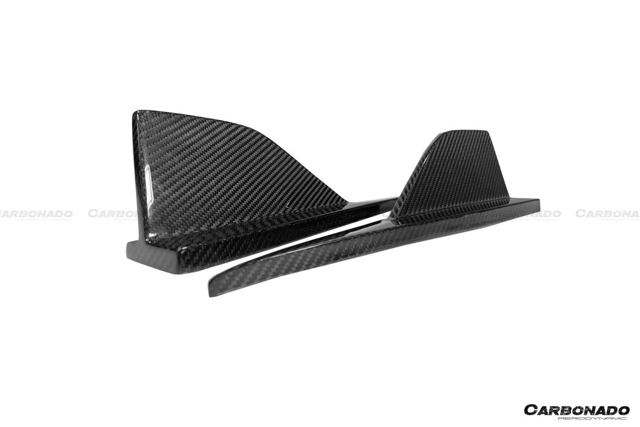 2021-2024 BMW M2 G87 OD Style Dry Carbon FIber Rear Bumper Splitter ...