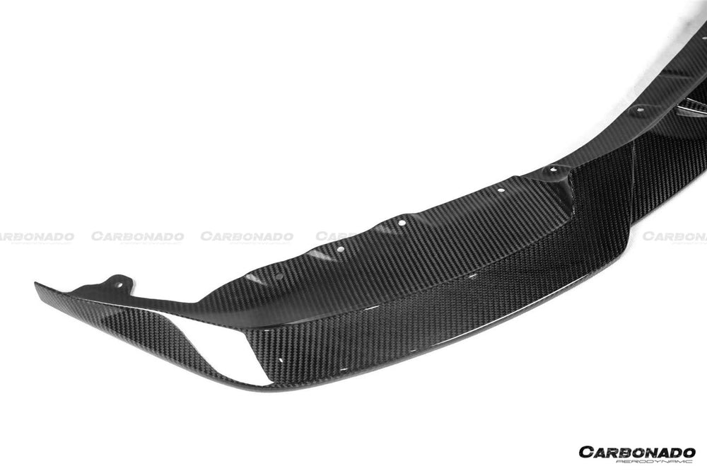 Labio delantero de fibra de carbono seco estilo OD-R para BMW M2 G87 2021-2024