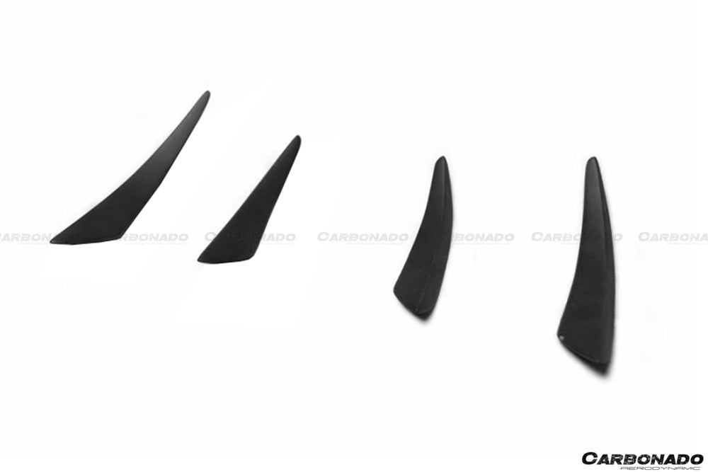 Canards delanteros estilo EXOT para BMW Serie 2 F22/F23 2014-2021 (solo M-Tech)
