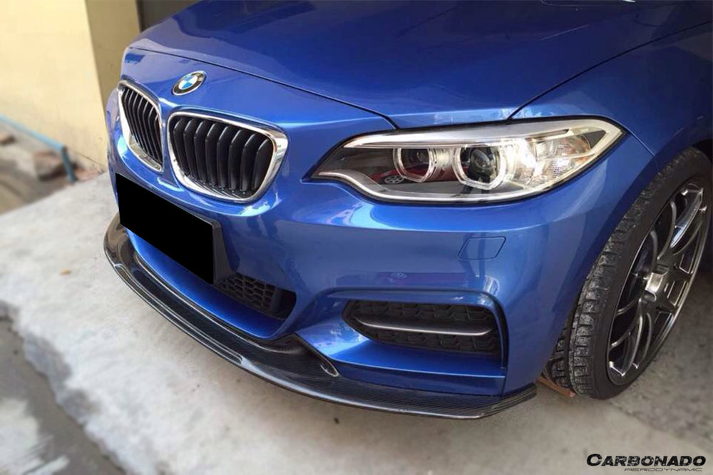 Faldón delantero estilo EXOT para BMW Serie 2 F22/F23 2014-2021 (solo M-Tech)