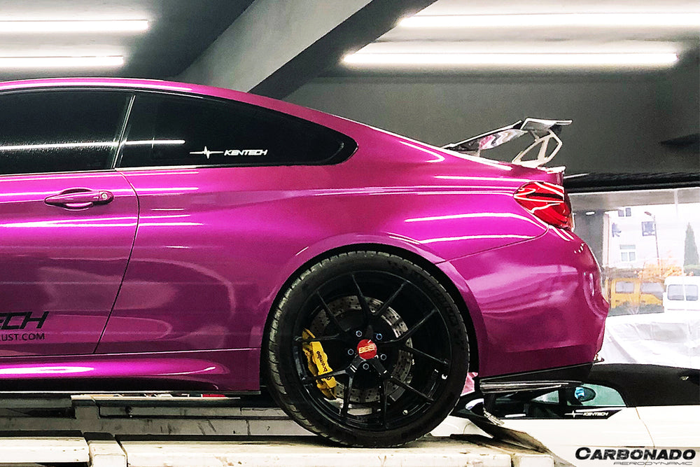 2014-2020 BMW M3 F80 & M4 F82 SM Style Carbon Fiber Rear Diffuser and Lip