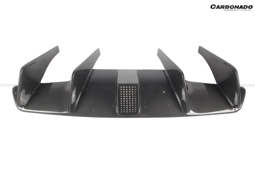 2017-2026 Ferrari 812 Superfast MSY Style Rear Diffuser with Light