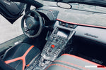  2011-2016 Lamborghini Aventador LP700 Coupe/Roadster Carbon Fiber Screen Surround Panel - DarwinPRO Aerodynamics 