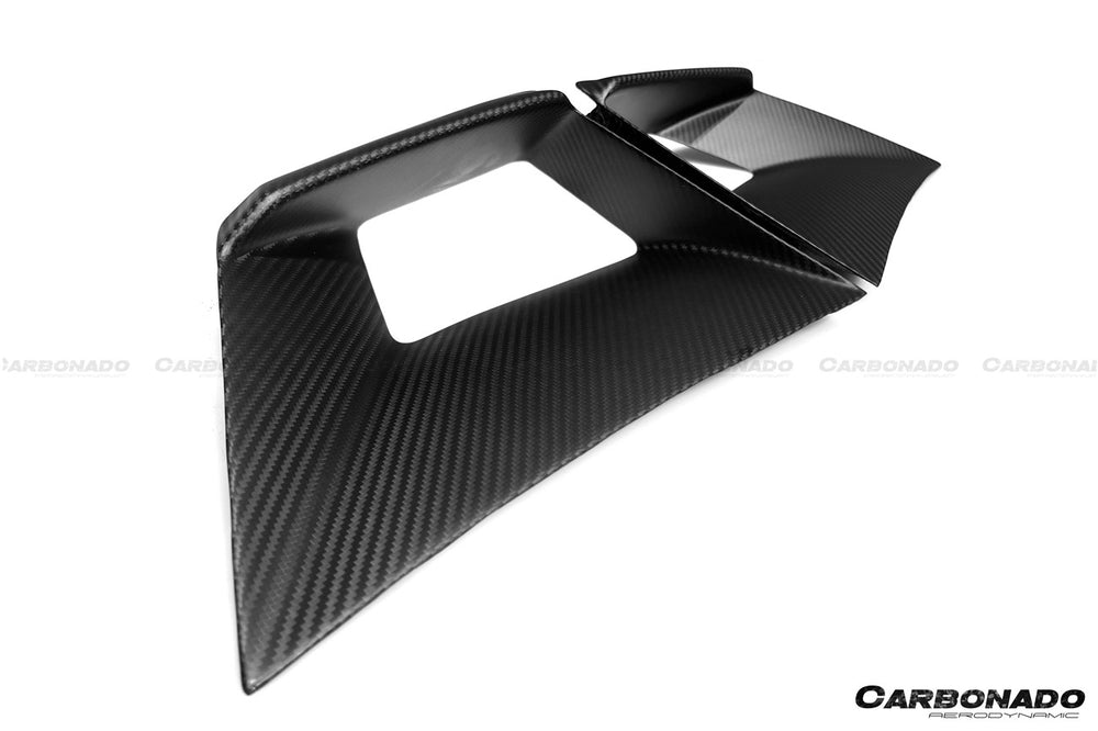 Ventilaciones de capó de fibra de carbono secas Lamborghini Huracan STO 2021 en adelante