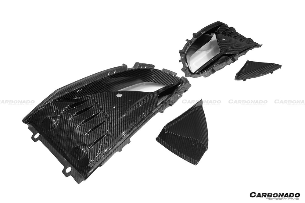2021-2024 Lotus Emira OD Style Dry Carbon Fiber Front Bumper Vents