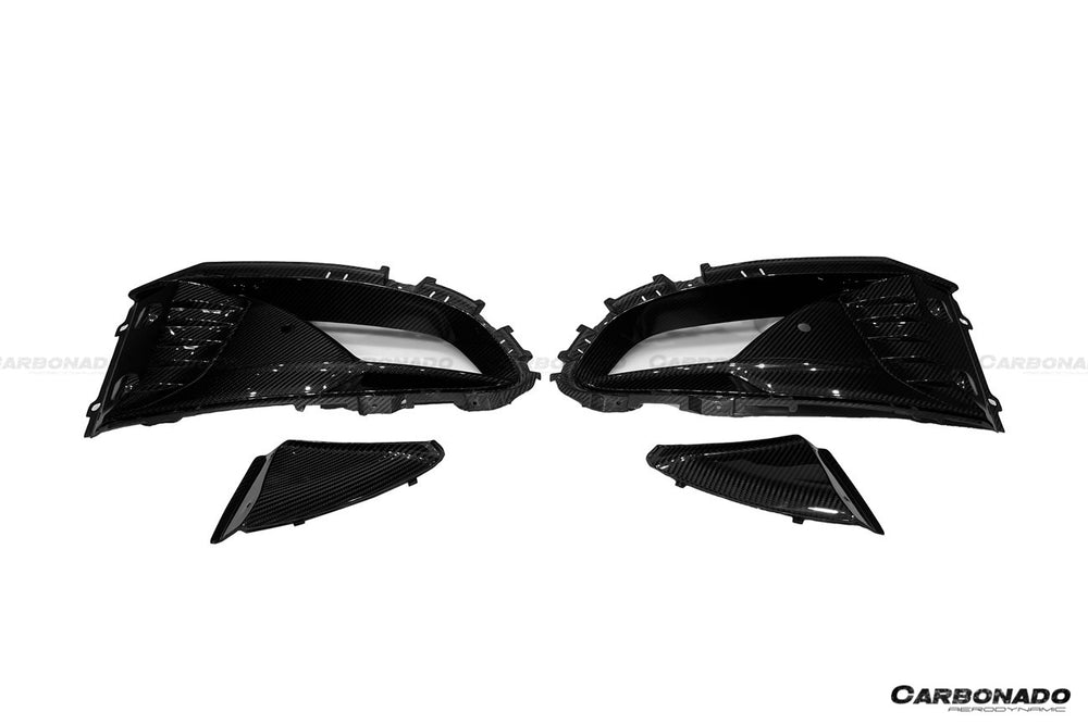 2021-2024 Lotus Emira OD Style Dry Carbon Fiber Front Bumper Vents